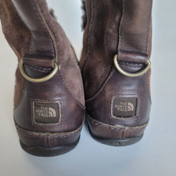 The North Face Abby III Waterproof Suede Leather Winter Boots. Size US 6/EU 37 - Picture 7 of 12